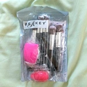 12 piece makeup brush set. Great for all levels!